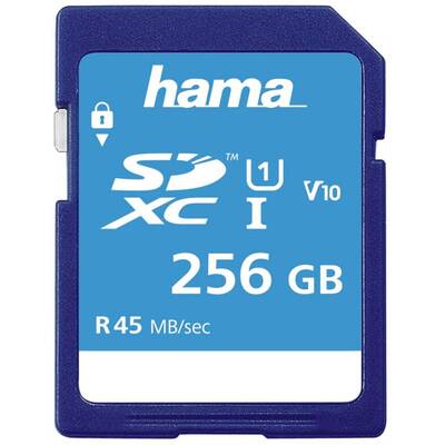 Card de Memorie Hama Card SDXC256GB,Cls10,45MB/s, 114946