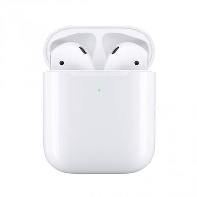 Casti Bluetooth Apple AIRPODS 2 WITH WIRELESS CHARGING CASE