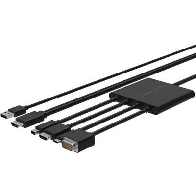 Adaptor BELKIN Adaptor multiport TO HDMI, A/V, Mini DisplayPort, USB-C, HDMI, VGA, Ultra HD 4K compatible