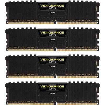 Memorie RAM Corsair VENGEANCE LPX 128GB (4 x 32GB) DDR4 DRAM 2666MHz C16