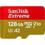 Card de Memorie SanDisk Micro SDXC Extreme 128GB UHS-I U3 V30 Class 10 160 MB/s + Adaptor SD Mobile