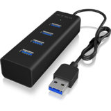 Hub USB RaidSonic ICY Box USB 3.0 4-Port Black