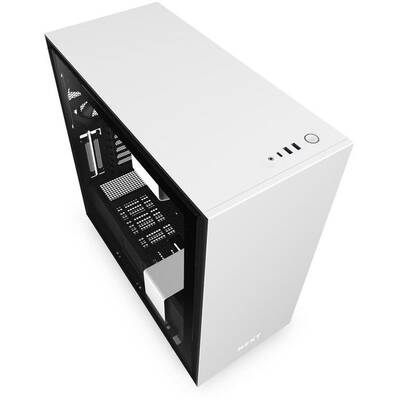Carcasa PC NZXT H710 Matte Black//White