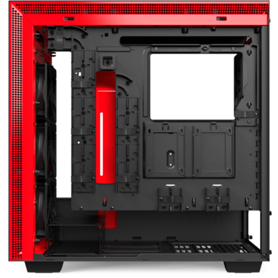 Carcasa PC NZXT H710i Matte Black/Red