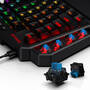 Tastatura Redragon Gaming Diti RGB Mecanica Blue Switch