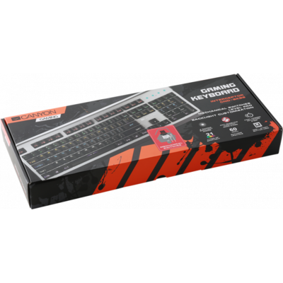 Tastatura CANYON Gaming Interceptor RGB Mecanica