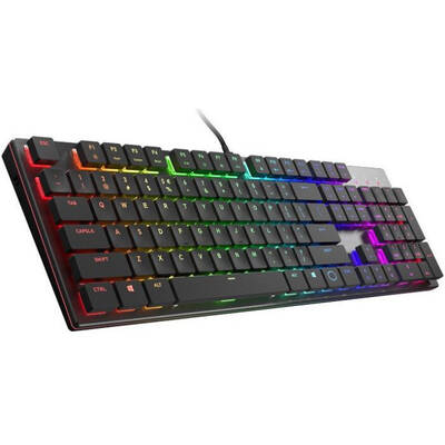 Tastatura Cooler Master Gaming SK650 RGB Cherry MX Low Profile Red