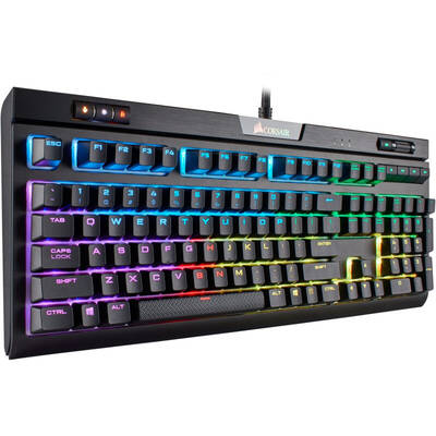 Tastatura Corsair STRAFE MK.2 RGB LED - Cherry MX Red - Layout EU Mecanica