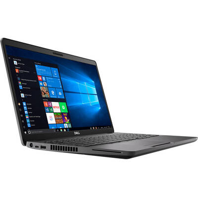 Laptop Dell Latitude 5501 (Procesor Intel Core i5-9300H (8M Cache, 4.30 GHz), Coffee Lake, 15.6" HD, 8GB, 256GB SSD, Intel UHD Graphics 630, FPR, Win10 Pro, Negru)