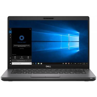 Laptop Dell 14" Latitude 5401 (seria 5000), FHD, Procesor Intel Core i7-9850H (12M Cache, up to 4.60 GHz), 16GB DDR4, 512GB SSD, GMA UHD 630, Win 10 Pro, Black, 3Yr On-site
