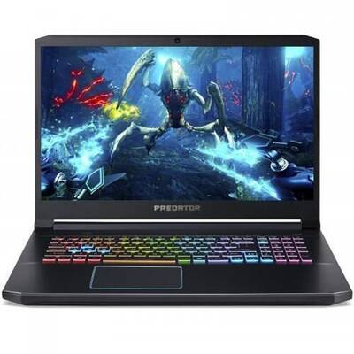 Laptop Acer Gaming 17.3'' Predator Helios 300 PH317-53, FHD IPS 144Hz, Procesor Intel Core i7-9750H (12M Cache, up to 4.50 GHz), 16GB DDR4, 1TB 7200 RPM + 256GB SSD, GeForce RTX 2070 8GB, Win 10 Home, Black