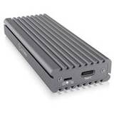 Rack Icy Box IB-1817M-C31 M.2 NVMe, USB 3.1 Type-C, Grey