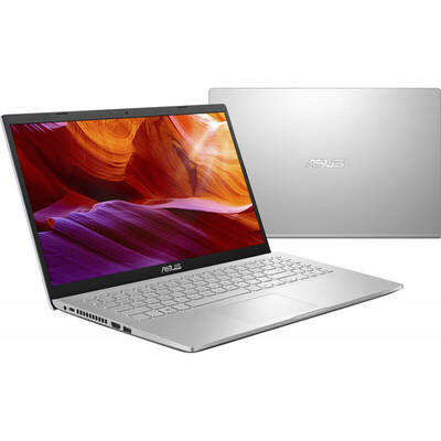 Laptop Asus 15.6'' X509FA, FHD, Procesor Intel Core i3-8145U (4M Cache, up to 3.90 GHz), 4GB DDR4, 1TB, GMA UHD 620, No OS, Silver