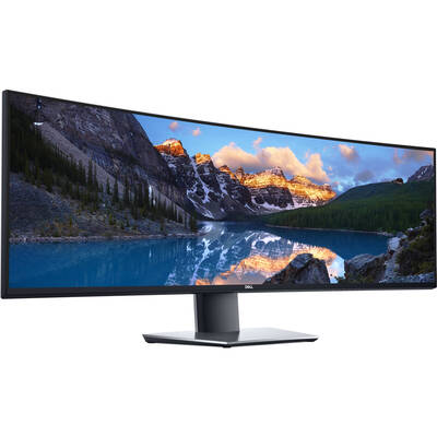 Monitor Dell U4919DW Curbat 49 inch 5K 5ms black 60Hz