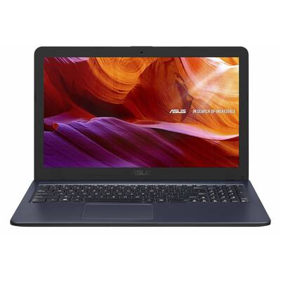 Laptop Asus 15.6" VivoBook X543MA, HD, Procesor Intel Celeron N4000 (4M Cache, up to 2.60 GHz), 4GB DDR4, 1TB, GMA UHD 600, Win 10 Home, Star Grey, No ODD