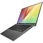 Laptop Asus 15.6" VivoBook 15 X512FJ, FHD, Procesor Intel Core i5-8265U (6M Cache, up to 3.90 GHz), 8GB DDR4, 512GB SSD, GeForce MX230 2GB, No OS, Slate Grey