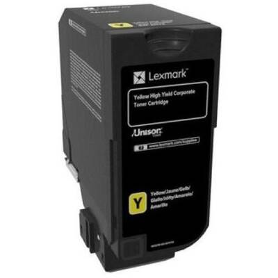 Toner imprimanta Lexmark 84C2HYE Yellow