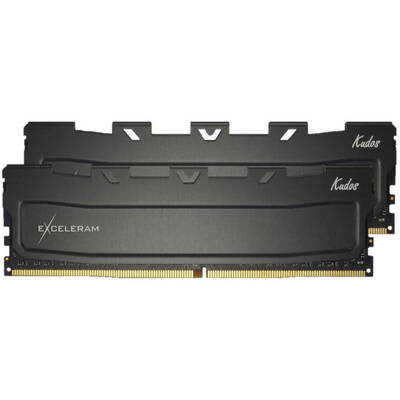 Memorie RAM EXCELERAM Black Kudos 16GB DDR4 3000MHz CL16 1.35v Dual Channel Kit