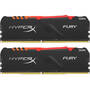 Memorie RAM HyperX Fury RGB 16GB DDR4 2400MHz CL15 Dual Channel Kit