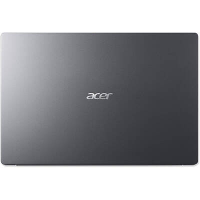 Ultrabook Acer 14'' Swift 3 SF314-57, FHD, Procesor Intel Core i3-1005G1 (4M Cache, up to 3.40 GHz), 4GB DDR4, 256GB SSD, GMA UHD, Win 10 Home, Steel Gray