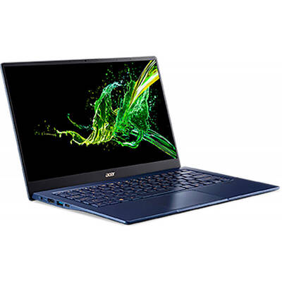 Ultrabook Acer 14'' Swift 5 SF514-54T, FHD IPS Touch, Procesor Intel Core i7-1065G7 (8M Cache, up to 3.90 GHz), 8GB DDR4, 1TB SSD, GMA Iris Plus, Win 10 Home, Blue