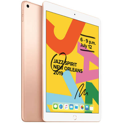 Tableta Apple iPad (7th Generation 2019) 10.2 inch 128GB Wi-Fi Gold