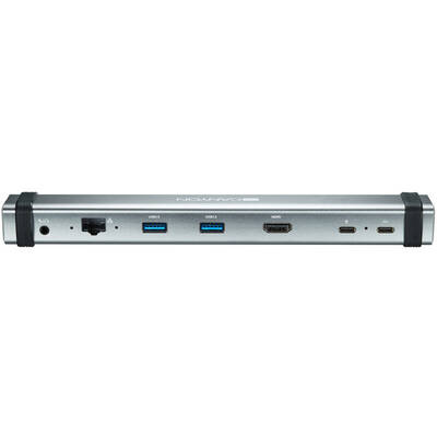 Docking Station CANYON Multiport Universal USB Tip C 6-in-1, Gigabit LAN, 60W