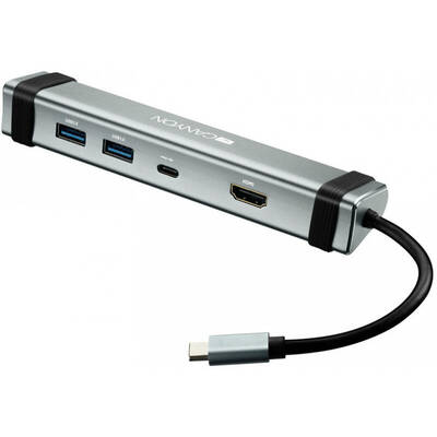 Docking Station CANYON Multiport Universal USB Tip C 4-in-1, 60W