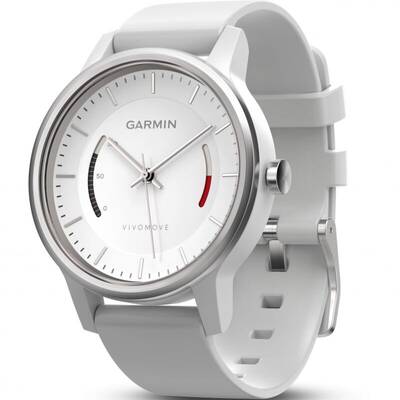 Smartwatch Garmin Vivomove Sport Alb with Sports Armband