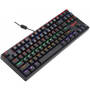 Tastatura Redragon Gaming Daksa Rainbow Mecanica Blue Switch