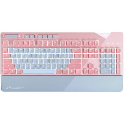 Tastatura Asus ROG Strix Flare Pink Limited Edition Cherry MX Red Mecanica