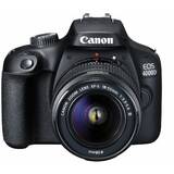 Aparat foto DSLR Canon EOS 4000D Black + Obiectiv EF-S 18-55 mm f/3.5-5.6 DC III