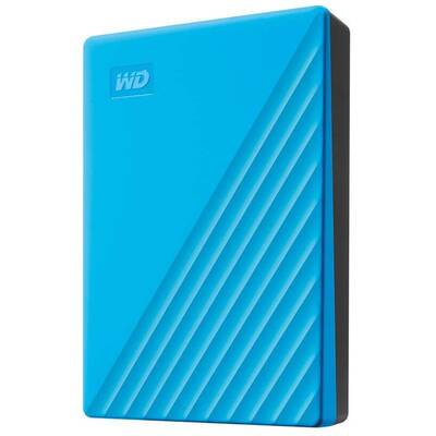 Hard Disk Extern WD My Passport 4TB USB 3.0 Blue