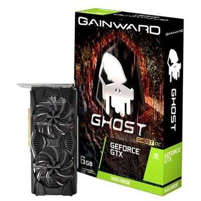 Placa Video GAINWARD GeForce GTX 1660, SUPER Ghost, OC, 6GB, GDDR6, 192bit