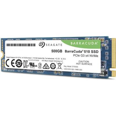 SSD Seagate BarraCuda 510 500GB PCI Express 3.0 x4 M.2 2280