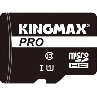 Card de Memorie Kingmax PRO Micro SDHC 16GB Clasa 10 UHS-I + adaptor SD