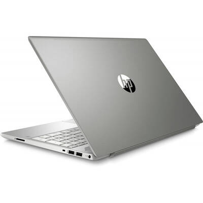 Laptop HP 15.6" Pavilion 15-cs2001nq, FHD IPS, Procesor Intel Core i5-8265U (6M Cache, up to 3.90 GHz), 8GB DDR4, 512GB SSD, GeForce MX130 2GB, Win 10 Home, Mineral Silver