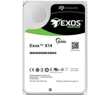 Hard disk server Seagate Exos X14 HDD 12TB 7200RPM SATA-III 256MB 3.5 inch