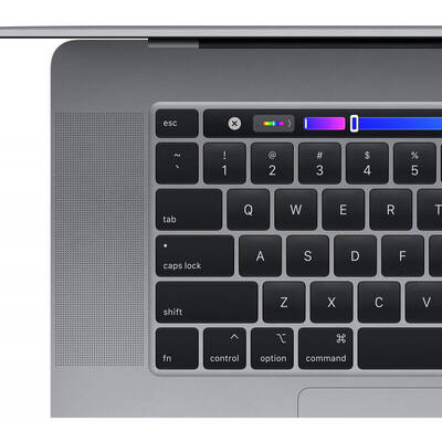 Laptop Apple MacBook Pro 16 inch Touch Bar Intel Core i9 2.3GHz 16GB DDR4 1TB SSD AMD Radeon Pro 5500M 4GB Space Gray INT keyboard