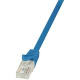 Accesoriu Retea LOGILINK - Cablu Patchcord CAT6 U/UTP EconLine 0,5m albastru