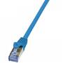 Accesoriu Retea LOGILINK - Patch Cablu Cat.6A 10G S/FTP PIMF PrimeLine 5m albastru