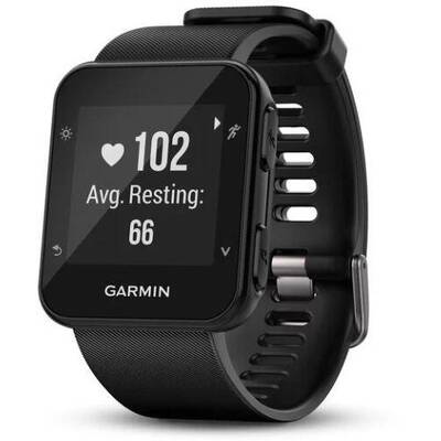 Smartwatch Garmin Forerunner 35, 1.3 inch, Curea silicon, Black