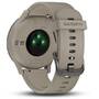 Smartwatch Garmin Vivomove HR Sport, negru, curea silicon Sandstone, One size