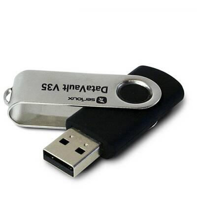 Memorie USB Serioux 128GB, USB 3.0, Black