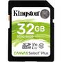 Card de Memorie Kingston SDHC Canvas Select Plus Class 10 UHS-I 32GB