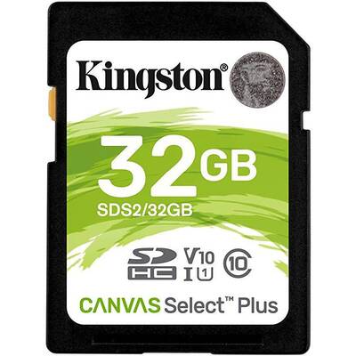 Card de Memorie Kingston SDHC Canvas Select Plus Class 10 UHS-I 32GB