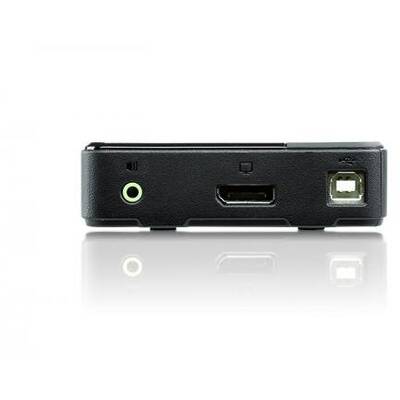 Switch KVM ATEN CS782DP, 2x Displayport, Black