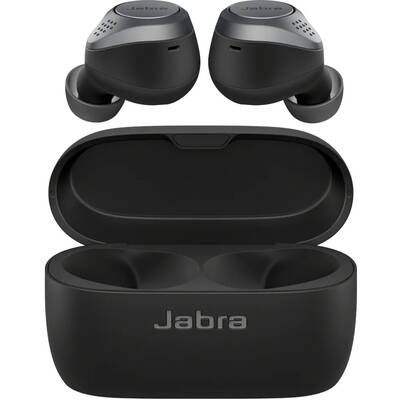 Casti Bluetooth Jabra Elite 75t, Titanium Black