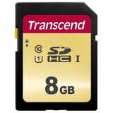 Card de Memorie Transcend SDC500S SDHC, 8GB, Clasa 10