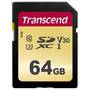 Card de Memorie Transcend SDC500S SDXC, 64GB, Clasa 10